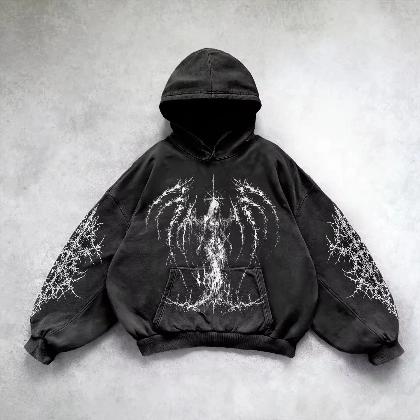 Retro Gothic Hoodie
