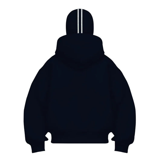 Balaclava double hooded sweatshirt