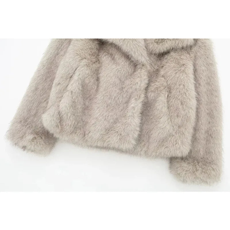 Faux Fur Coat