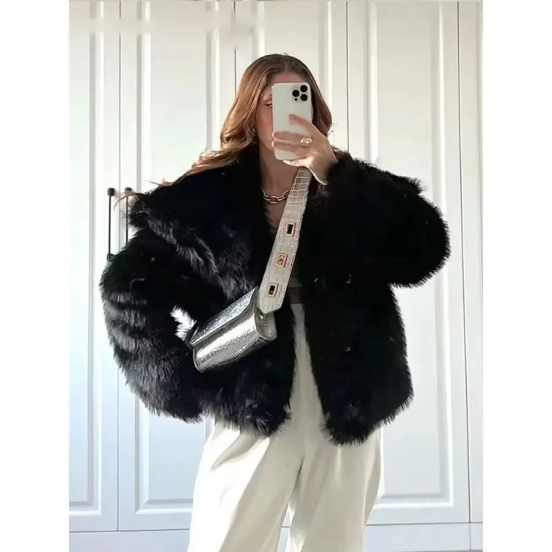 Faux Fur Coat
