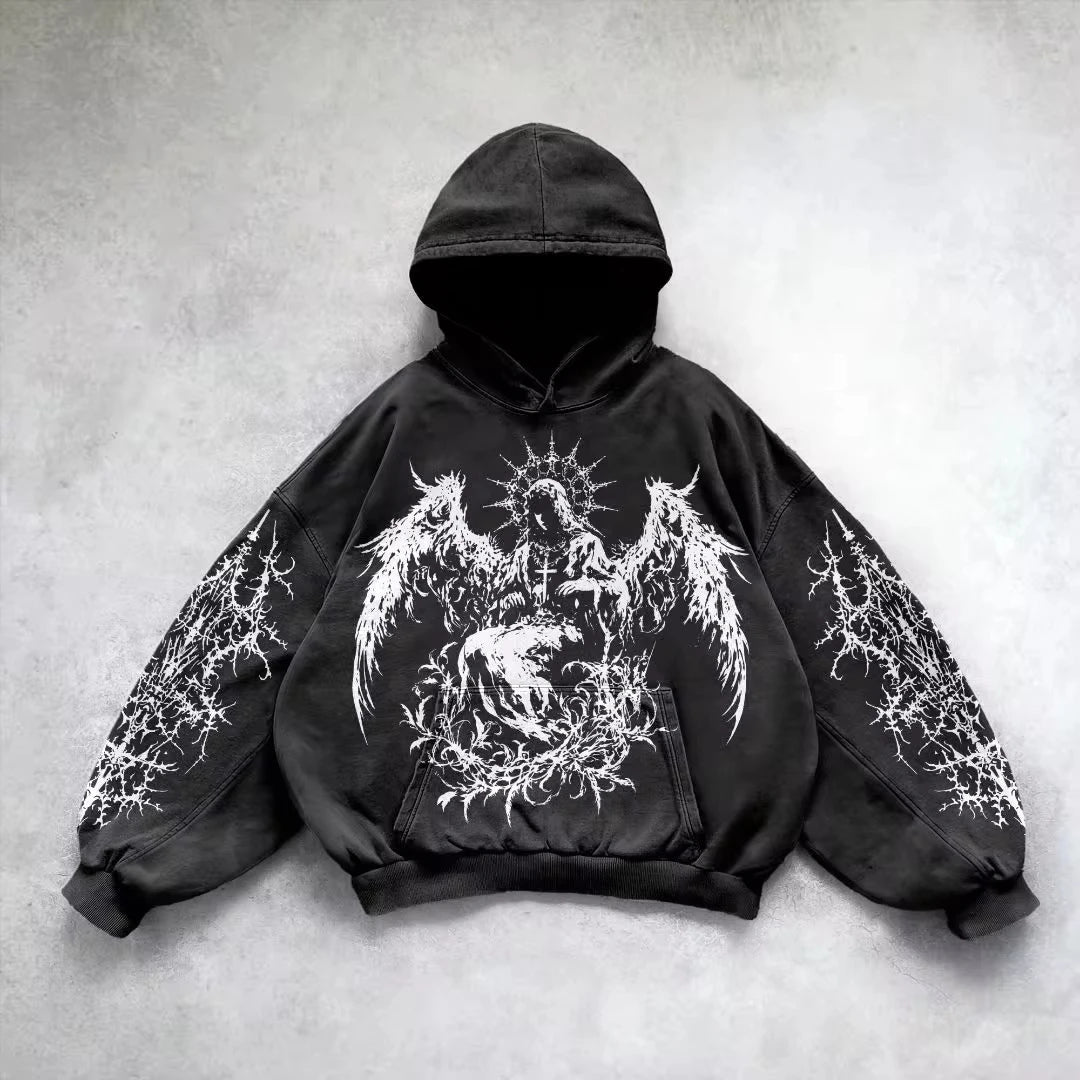 Retro Gothic Hoodie