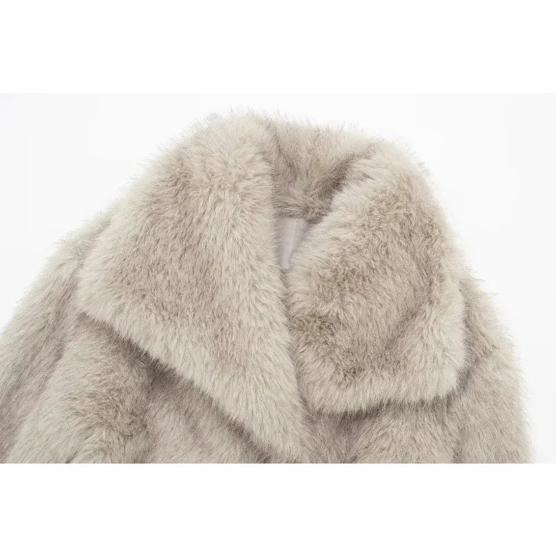 Faux Fur Coat