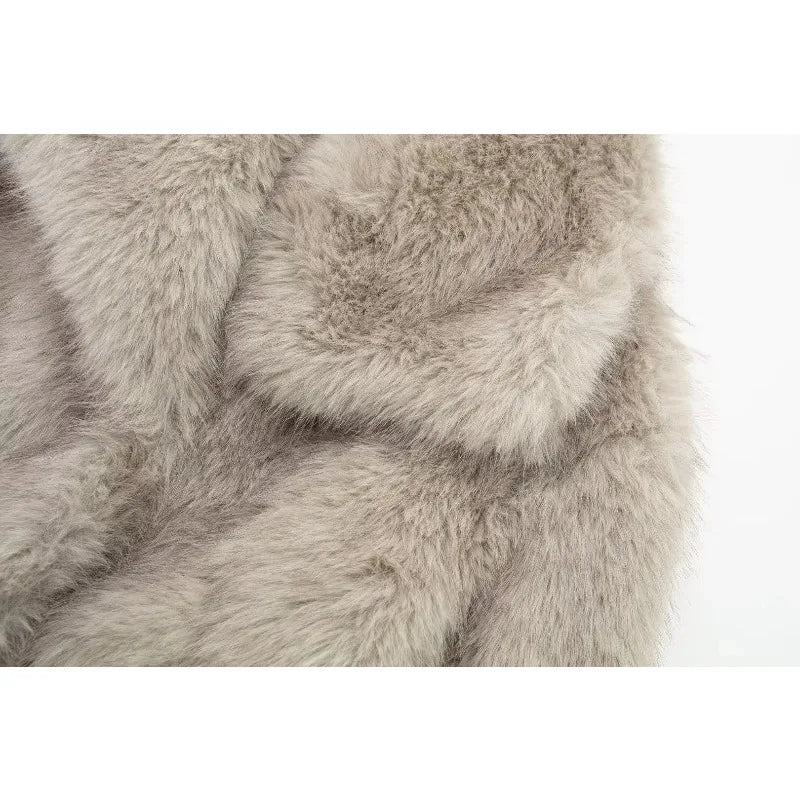 Faux Fur Coat