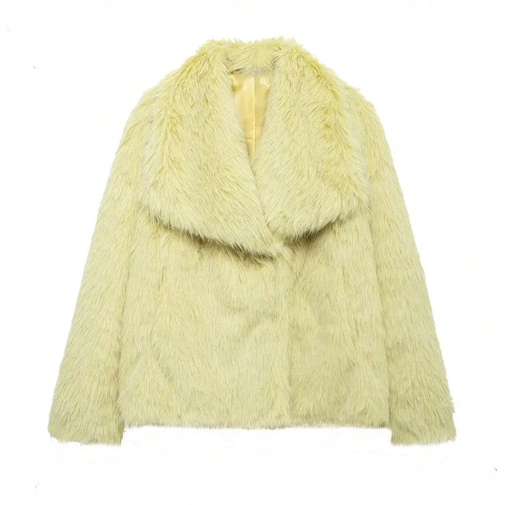 Faux Fur Coat