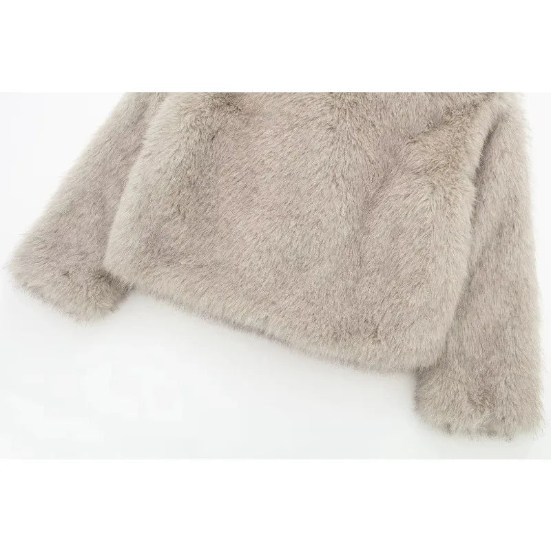 Faux Fur Coat