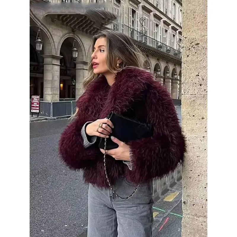 Faux Fur Coat