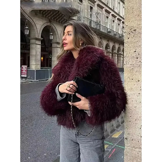Faux Fur Coat