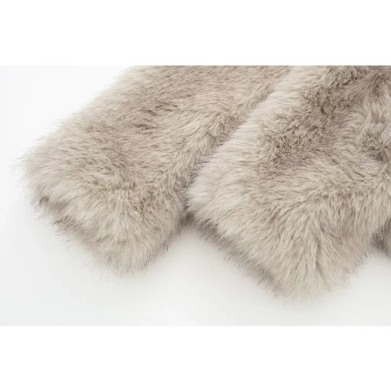Faux Fur Coat