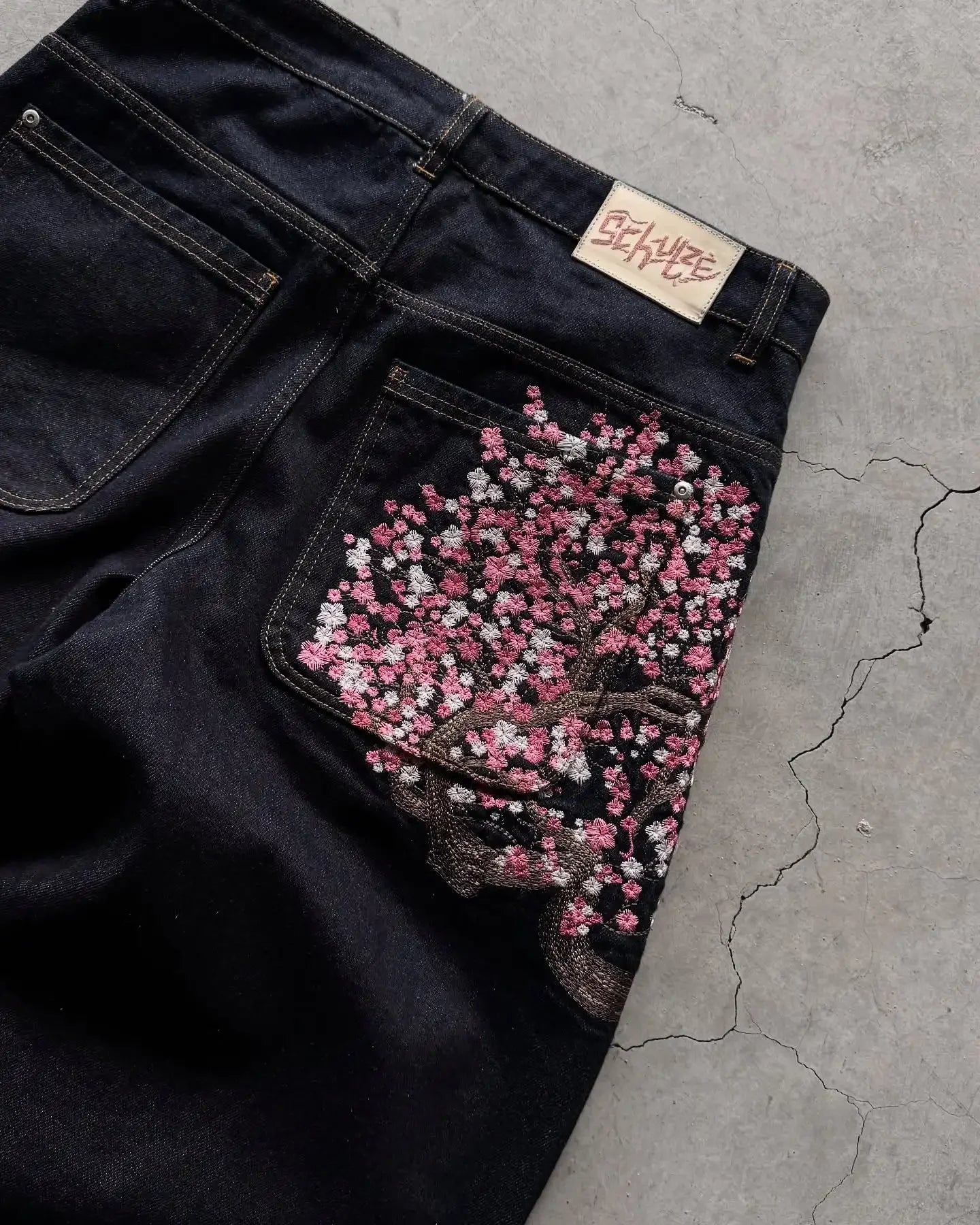 Cherry Blossom Jeans